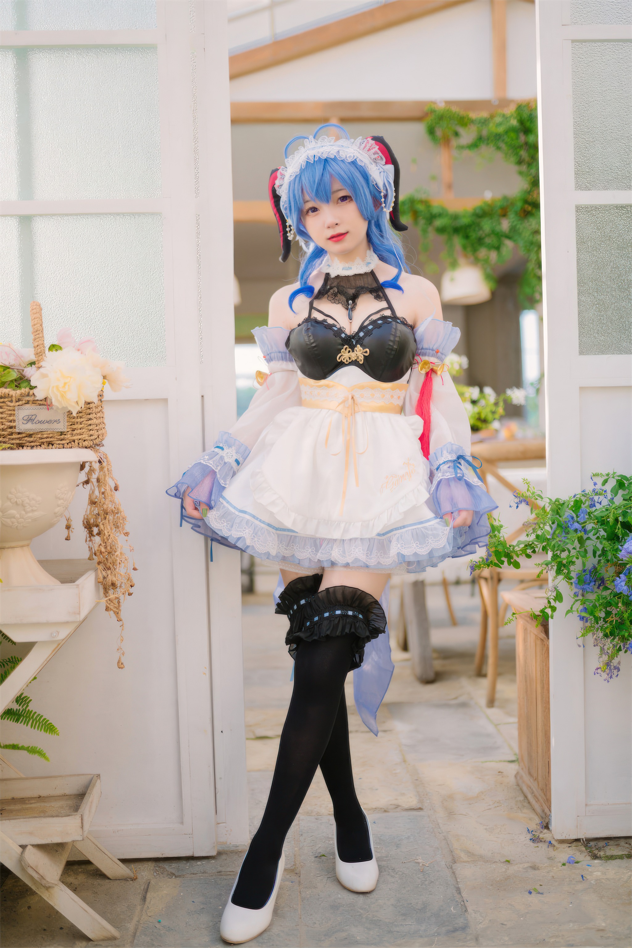 图片[1]-花铃 – NO.049 甘雨女仆[41P]-XikXak